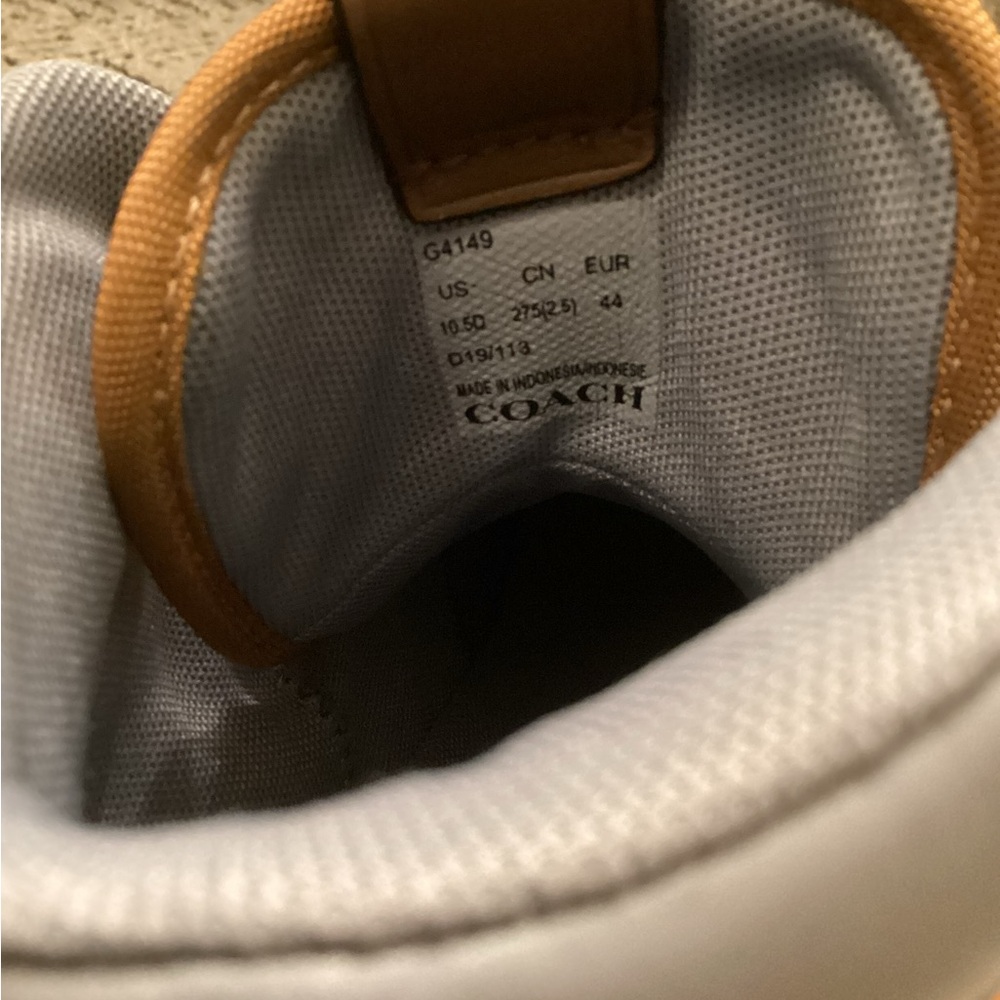 Coach Men's Sneaker-boot in Blue, Orange, and Brown - Picture 8 of 9